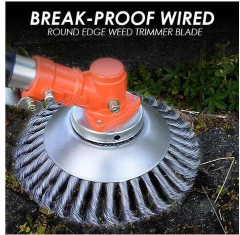 Break-Proof Wired Round Edge Weed Trimmer (50% Off Today Only!) - WOWPRODUCTWORLD