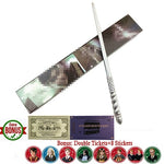 Harry Potter Series Magic Wands with BOX & FREE Hogwarts Train Ticket and Knight Bus Ticket - WOWPRODUCTWORLD