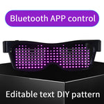 LED Glowing Glasses Party/CLUBS/EDM 2019 (App-Controlled) - WOWPRODUCTWORLD