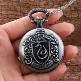 Slytherin and Ravenclaw Harry Potter Quartz Pocket Watch - WOWPRODUCTWORLD