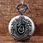 Slytherin and Ravenclaw Harry Potter Quartz Pocket Watch - WOWPRODUCTWORLD