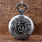 Slytherin and Ravenclaw Harry Potter Quartz Pocket Watch - WOWPRODUCTWORLD